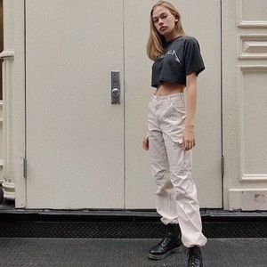 brandy melville piper worker pants M